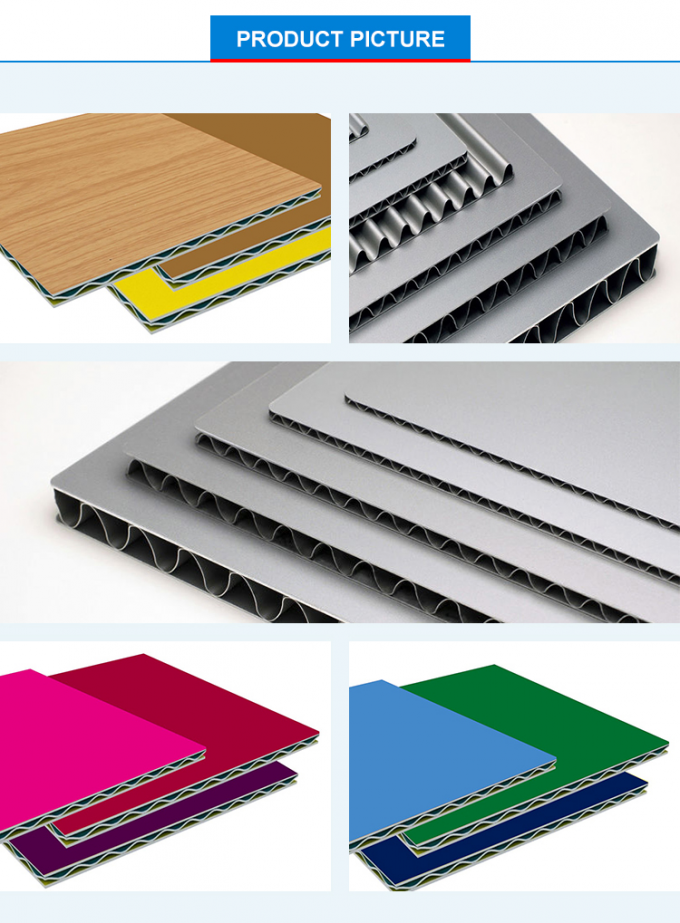 Gewölbte zusammengesetzte Wand des billigen Feuerbewerteten Aluminiumkernes des Preisgroßhandels-Grades a1