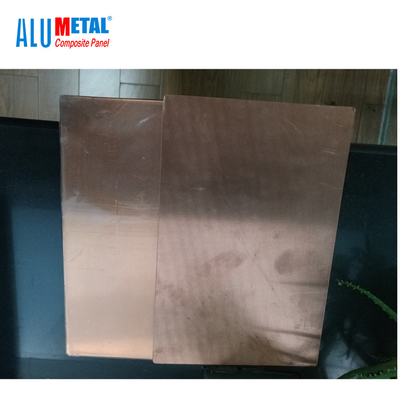Statisches Antimetallzusammengesetzter Platte 5mm kupferner Aluminium-CER SGS
