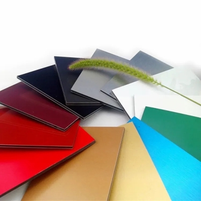 2mm 4mm PET zusammengesetzte Aluminiumplatte glatter Matte Aluminum Composite Plate