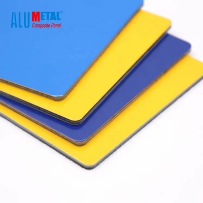 Zusammengesetzte Aluminiumplatten-statische zusammengesetzte Aluminiumantiplatte 4mm der Legierungs-1100 PVDF