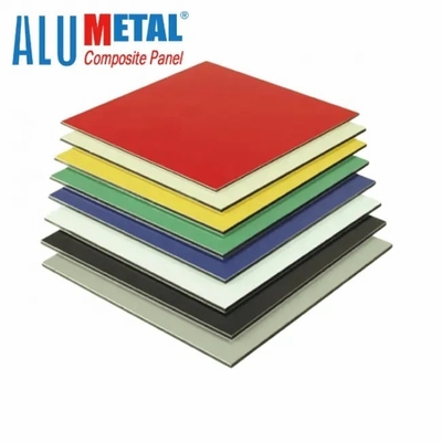 2440 x 1220mm feuerfestes Weiß ACP-Platten-Blatt 3mm