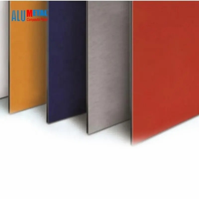 4mm PVDF zusammengesetzte Aluminiumplatte für Anwendungen im Freien