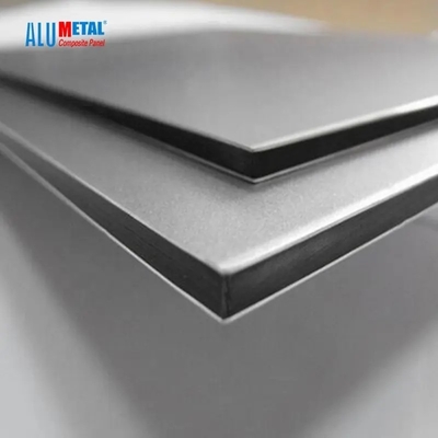 Zeitgenössische zusammengesetzte zusammengesetzte Aluminiumaluminiumplatte PVDF Platten-ISO9001 4mm
