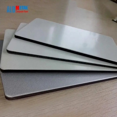 Alumetal silberne PVDF Platten-Fassaden-Aluminiumprodukte ACPs zusammengesetzte