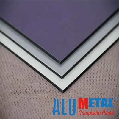 4mm PVDF zusammengesetzte Aluminiumplatte mit UV-Strahlungs-Schutz acm Platte