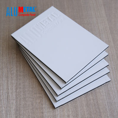 Zusammengesetzte Aluminiumplatte materielle 3MM des Form-Beweis-ACM PVDF 1500x5000mm