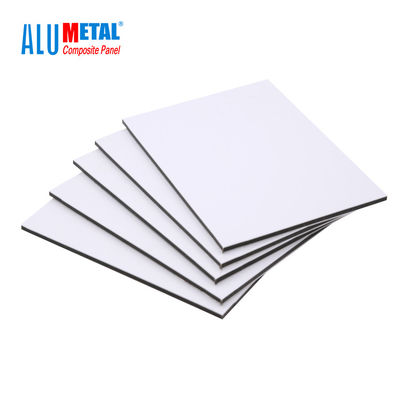 Zusammengesetzte Aluminiumplatte materielle 3MM des Form-Beweis-ACM PVDF 1500x5000mm