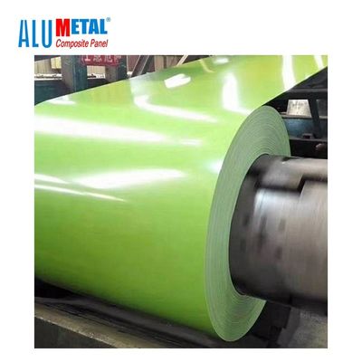 3 Schichten malten Aluminium- Spulen-Beschichtung Aluminium-1500mm, das hitzebeständiger Stuck H22 SGS prägte