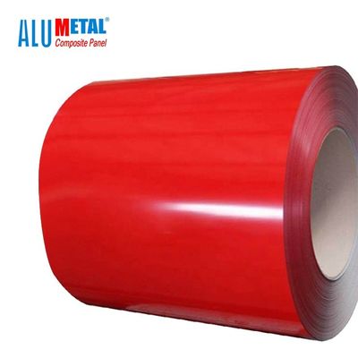 3 Schichten malten Aluminium- Spulen-Beschichtung Aluminium-1500mm, das hitzebeständiger Stuck H22 SGS prägte