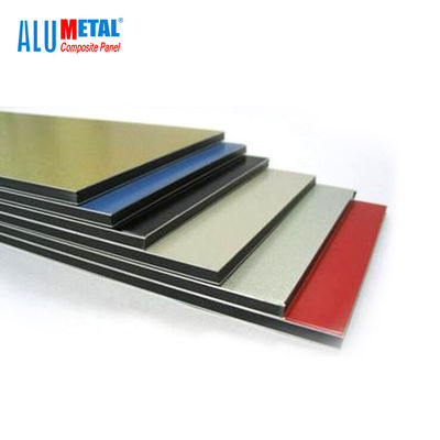 4mm PVDF beschichteten das 3003 Legierungs-Aluminiumblatt-Wand-Umhüllungs-zusammengesetztes Brett antibakterielles ISO9001