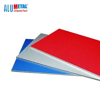 4mm PVDF beschichteten das 3003 Legierungs-Aluminiumblatt-Wand-Umhüllungs-zusammengesetztes Brett antibakterielles ISO9001