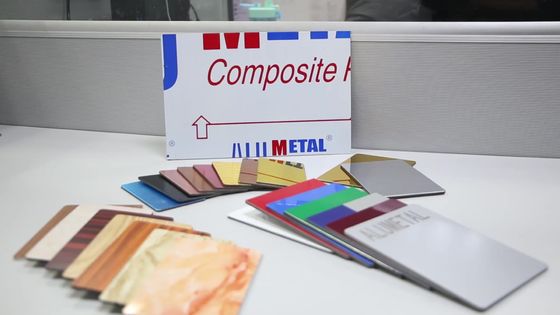 Zusammengesetzte Aluminiumplatte A2 PVDF
