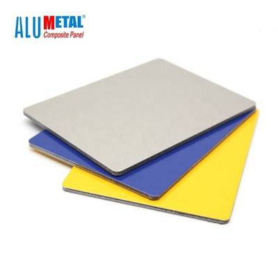 6mm 1220x2440MM PET zusammengesetztes Platten-ACP-Aluminiumblatt für Decke AA3003