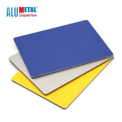 6mm 1220x2440MM PET zusammengesetztes Platten-ACP-Aluminiumblatt für Decke AA3003
