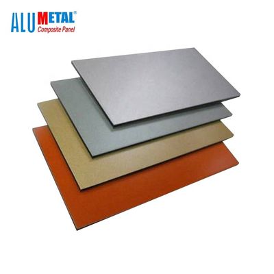 4mm 1250mm Plastikaluminiumverbundblech-Material-Platten-Spektrum AA3003