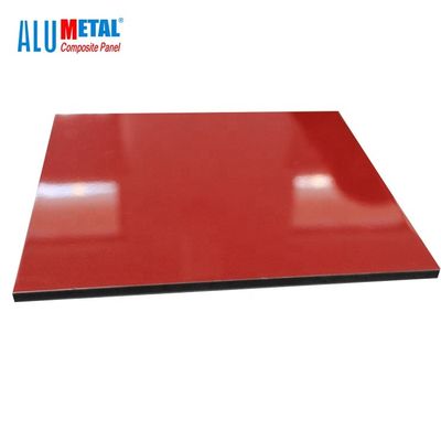 0.5mm PET Fassaden-zusammengesetzte Aluminiumplatte anodisierte Bodenfeuer-bewertete ACP-Blätter 2mm
