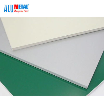 0.2mm 3000mm Legierungs-feuerfeste zusammengesetzte Aluminiumplatten-externe Nano-Wand