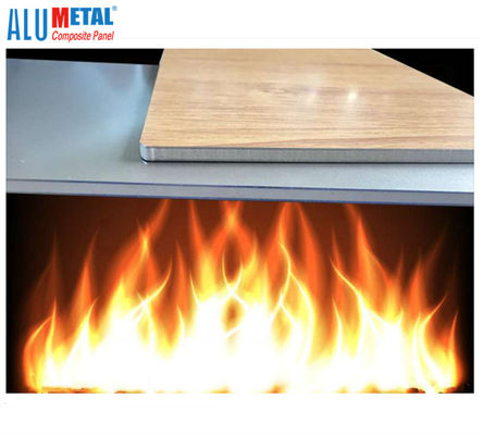 Feuerfeste Nano-Aluminium-Verbundplatte A2/B1 Klasse 1220x2440mm
