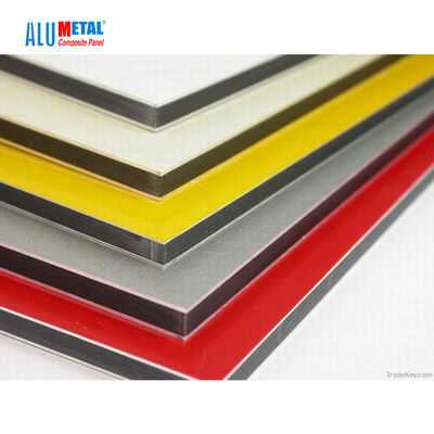 Brennbares 5000mm Architekturstarkes Aluminiumblatt AA3003 FEVE nicht der fassadenelement-2mm