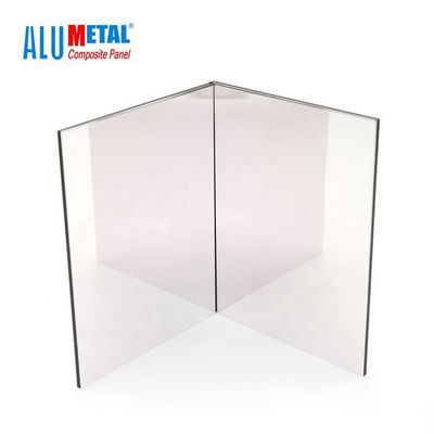 PVDF beschichtete zusammengesetztes Platten-Aluminiumblatt 0.5mm AA5005 Matt Finish 3mm ACPs