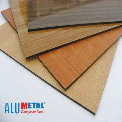 1250mm 8mm Aluminiumlegierungs-zusammengesetzte Platten-materielles Blatt Nacreous