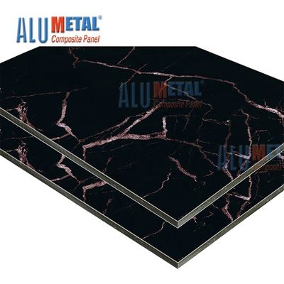 Aluminiumsandwich-Platte FEVE 5800mm AA3003 des Kunststein-4mm
