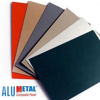 AA1050 10mm färbte Aluminiumblech, das zusammengesetzte Platte 4x8 bedeckt