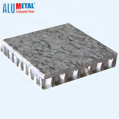 2MM Aluminiumleichte Steinplastikbienenwabe täfelt 1020MM A2 nicht brennbar