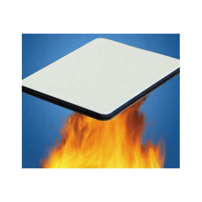 0.50mm B1 architektonische feuerfeste zusammengesetzte Aluminiumbeschichtung Platten-3000mm PVDF