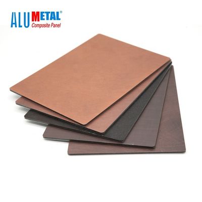 1.22M Steel Sandwich Aluminum zusammengesetztes Platten-Umhüllungs-3mm anodisiertes Ende