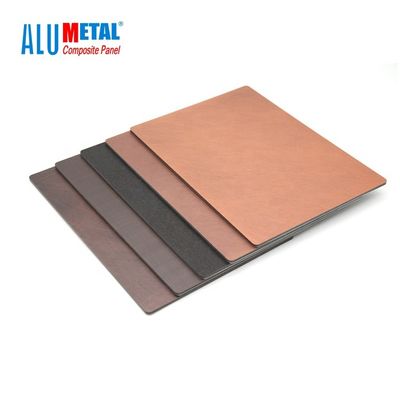 1.22M Steel Sandwich Aluminum zusammengesetztes Platten-Umhüllungs-3mm anodisiertes Ende