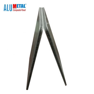 PVDF beschichtete antibakterielles Mittel der ACM-Metallzusammengesetztes Platten-0.55mm Elzinc 960mm