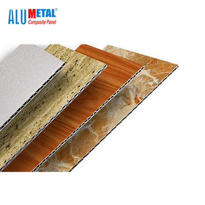 Äußeres 3D durchlöcherte 1220mm gewölbte zusammengesetzte Aluminiumaluminiumplatte 8mm Platten-ACM