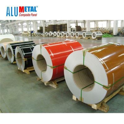 Dekoratives überzogenes Aluminiumspulen-Blatt der Legierungs-3003 täfelt 6mm 1220mm x 2440 Millimeter H26