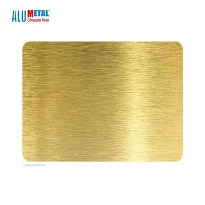 5mm PVC bürstete das zusammengesetzte Nacreous Platten-Aluminiumblatt AA3003
