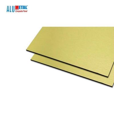 5mm PVC bürstete das zusammengesetzte Nacreous Platten-Aluminiumblatt AA3003