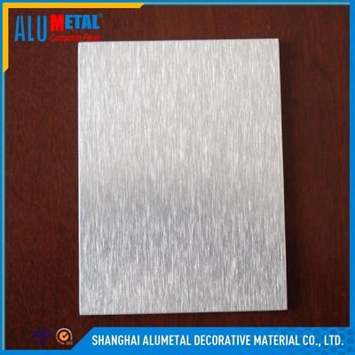 4mm Polier-AA3003 bürsteten zusammengesetztes Platten-Aluminiumblatt 1220MM