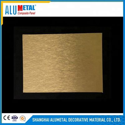 4mm Polier-AA3003 bürsteten zusammengesetztes Platten-Aluminiumblatt 1220MM