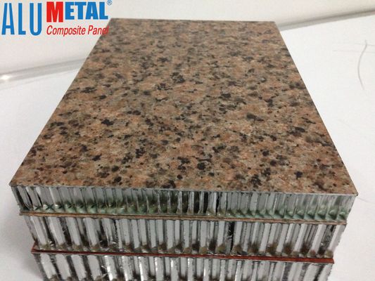 2440mm 4mm Stein-Bienenwaben-Platten-Wand-dekorative Flugzeug-Bienenwaben-Bodenplatten Nano
