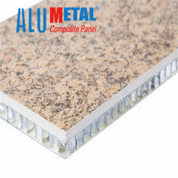 Wand-Dekoration des Granit-PVDF Plastikaluminiumdes verbundblech-2440mm 0.12mm