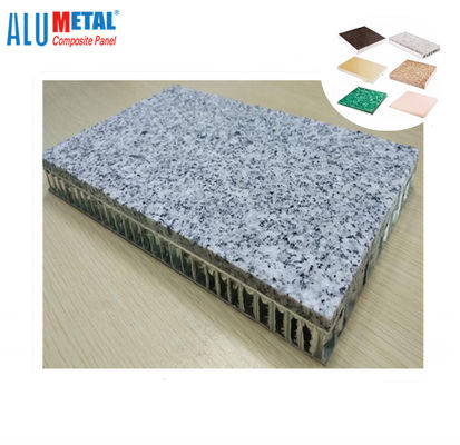 2MM Aluminiumleichte Steinplastikbienenwabe täfelt 1020MM A2 nicht brennbar
