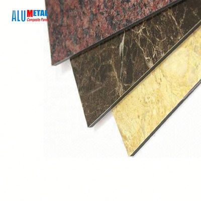 5mm Beschichtung 1570mm der Marmorzusammengesetzte Aluminiumplatten-Außenwand-PVDF
