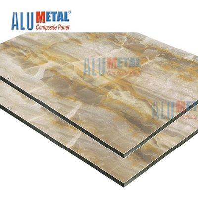 5mm Beschichtung 1570mm der Marmorzusammengesetzte Aluminiumplatten-Außenwand-PVDF