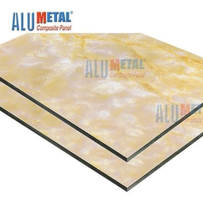 Aluminiumantistatisches Nacreous der Crossbond-Marmor-zusammengesetztes Platten-0.05mm 5800mm