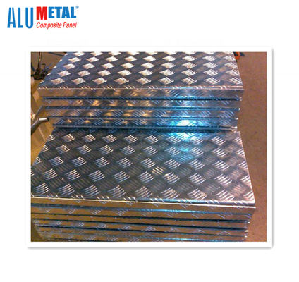 1220mm lamellierte Aluminiumbienenwabe der bienenwaben-Bodenplatte-0.12mm A2 Franc Platten