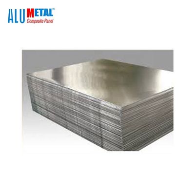 H112 runzelte 8mm Aluminiumumhüllungs-Blatt AA5005 PET Kern 5mm
