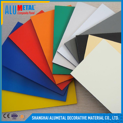 3mm Druck-zusammengesetzte Aluminiumplatte AA1100 PVDF bereitete auf
