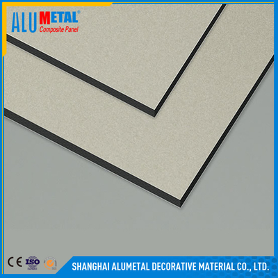PVDF malte zusammengesetztes Aluminiumbrett für Fassaden-Wand-Dekoration