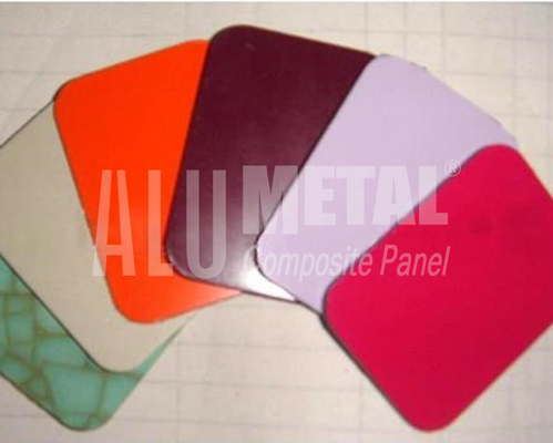 Dibond-PET Beschichtungs-zusammengesetztes Platten-Wohngebäude ACP-Platten-Aluminiumblatt