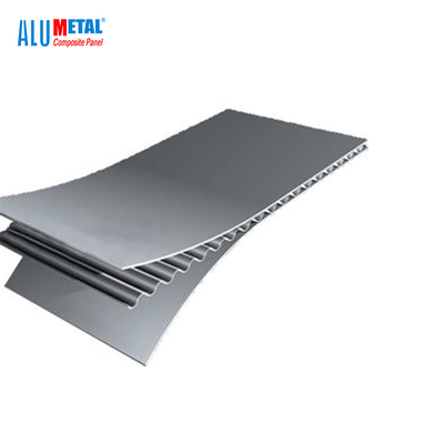 A2 Franc Aluminiumaluminiumreklametafel des Grad-gewölbte Gremiums-1500mm